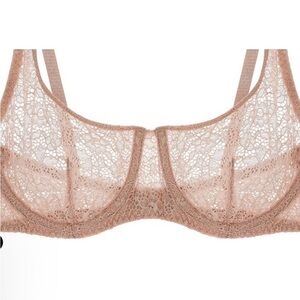 Journelle Lace Underwire Bra in Tan
